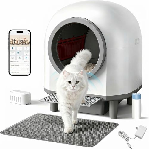 Whiffee Self-Cleaning Litter Box, 88L